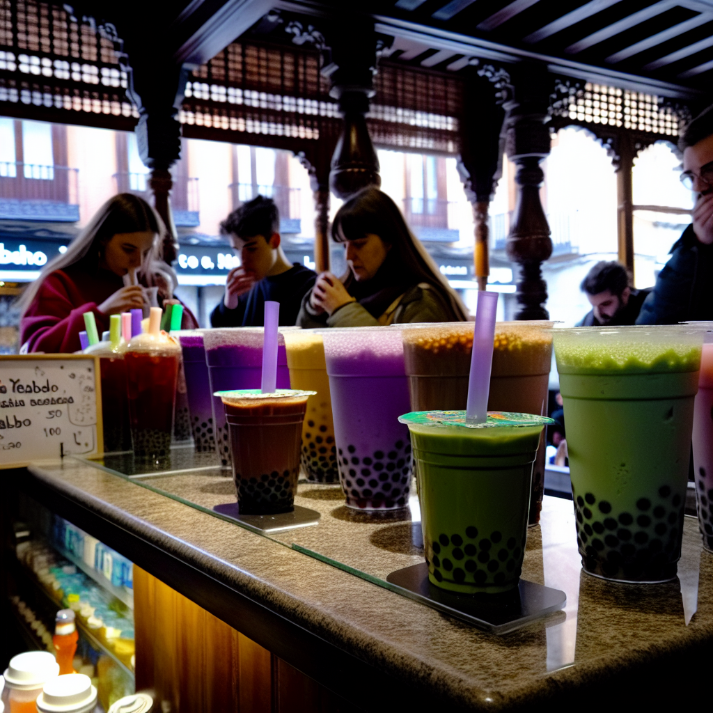 Lugares para Tomar Bubble Tea en Madrid