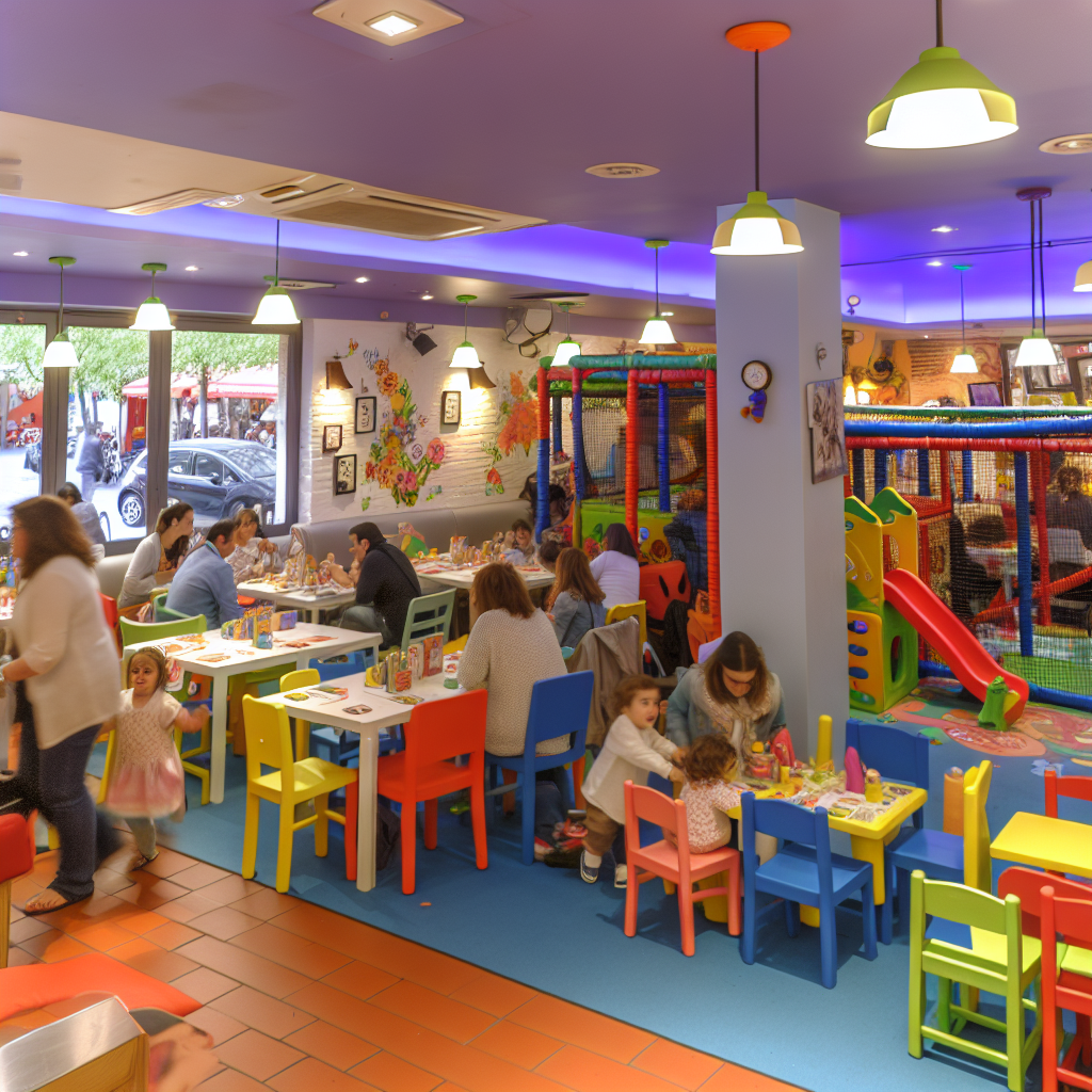 Restaurantes Con Arreas De Juego Para Niños en Madrid
