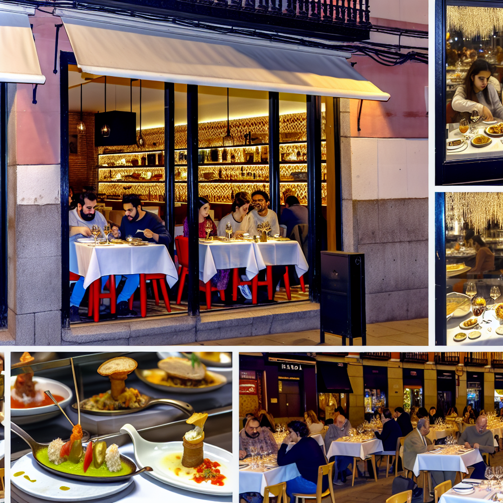 Mejores Restaurantes Gourmet de Moda en Madrid
