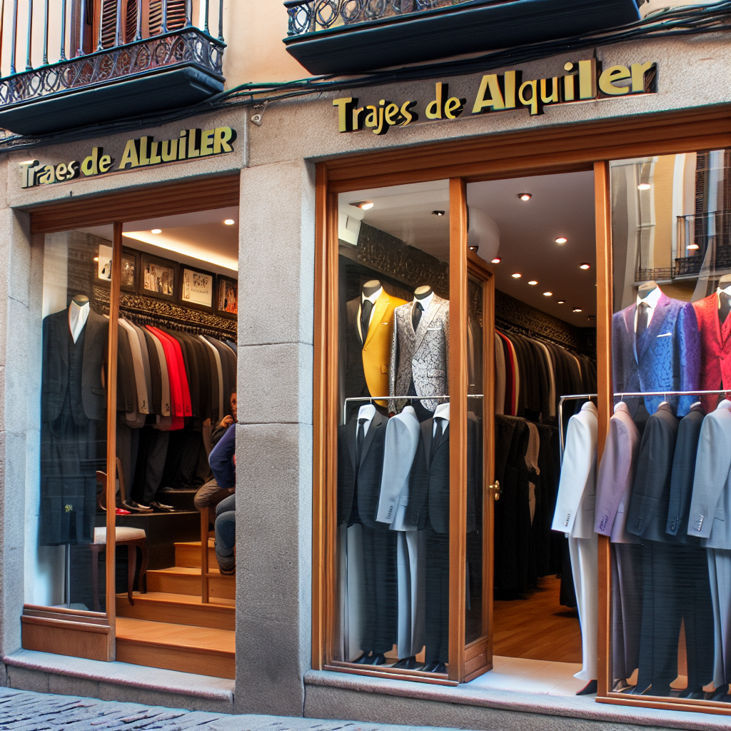 Mejores Tiendas de Alquiler de Trajes en Madrid