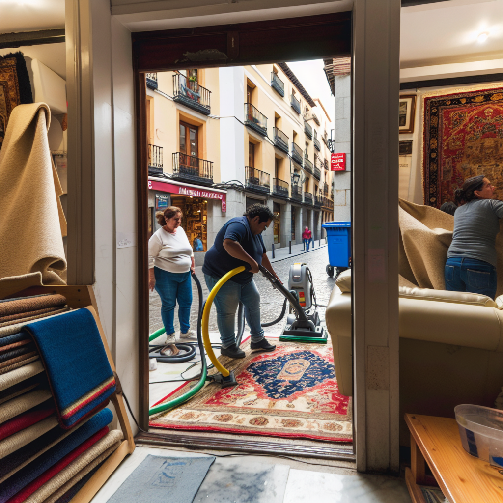 Servicios Profesionales de Limpieza de Alfombras en Madrid
