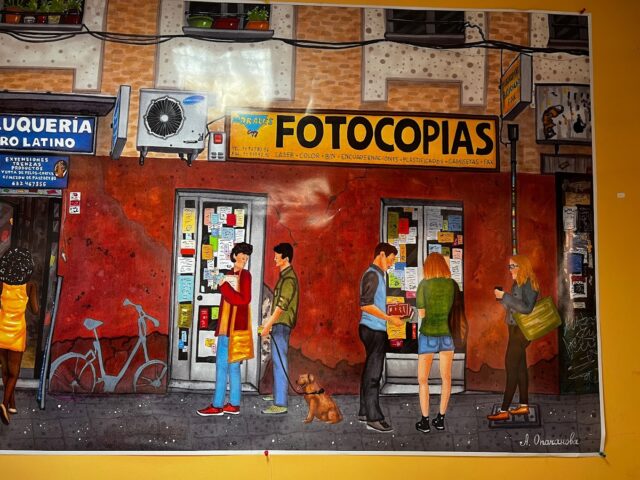 Morales Copy es una copistería en el barrio de Lavapiés Madrid
