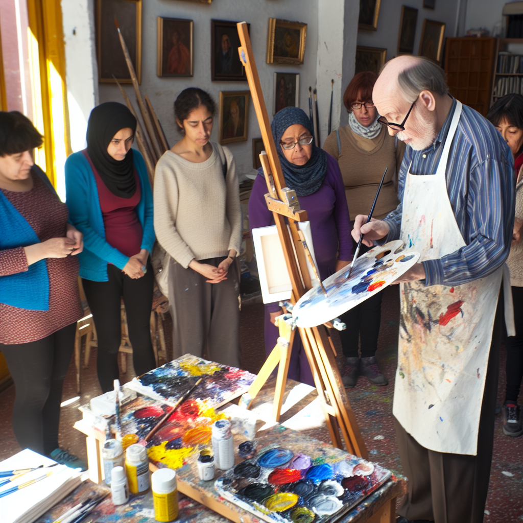 Mejores Clases De Pintura en Madrid