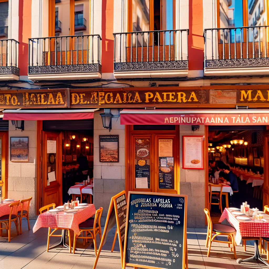 Restaurantes Españoles Madrid