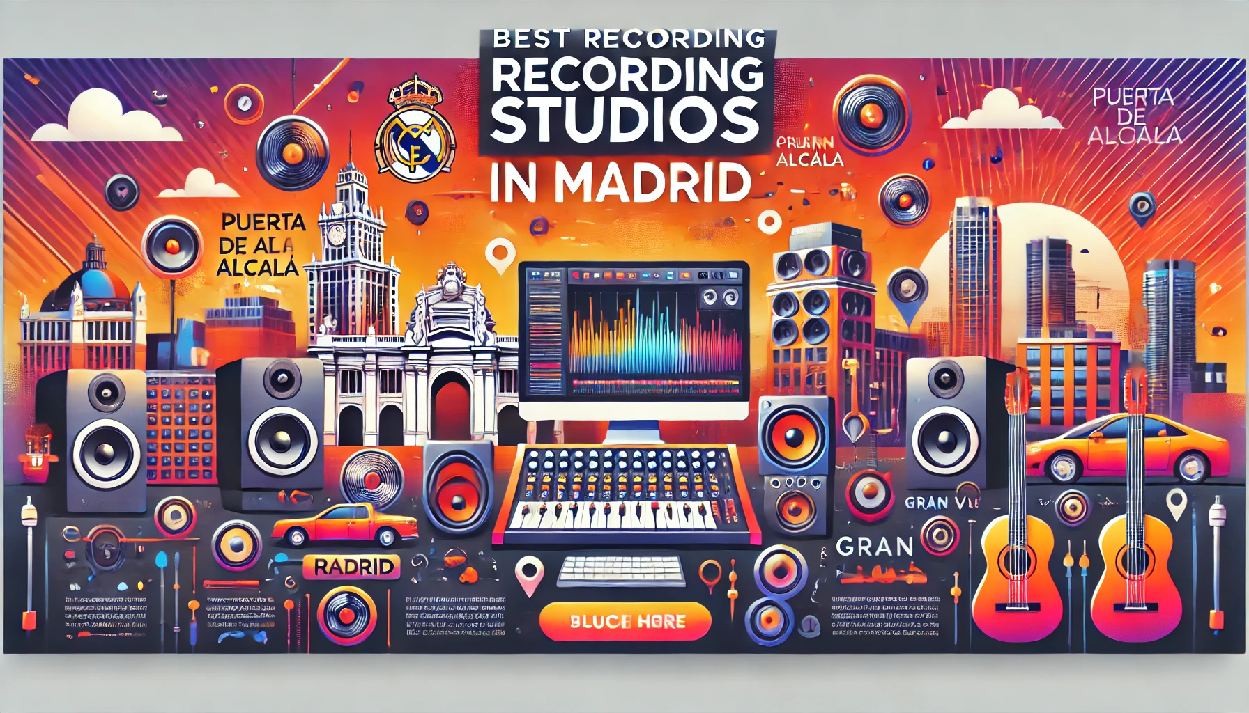 Los mejores Estudios de Grabación en Madrid